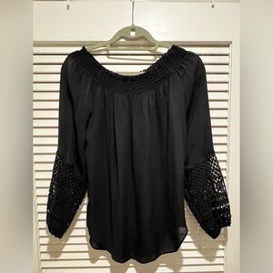 Kobi halperin silk off the shoulder top